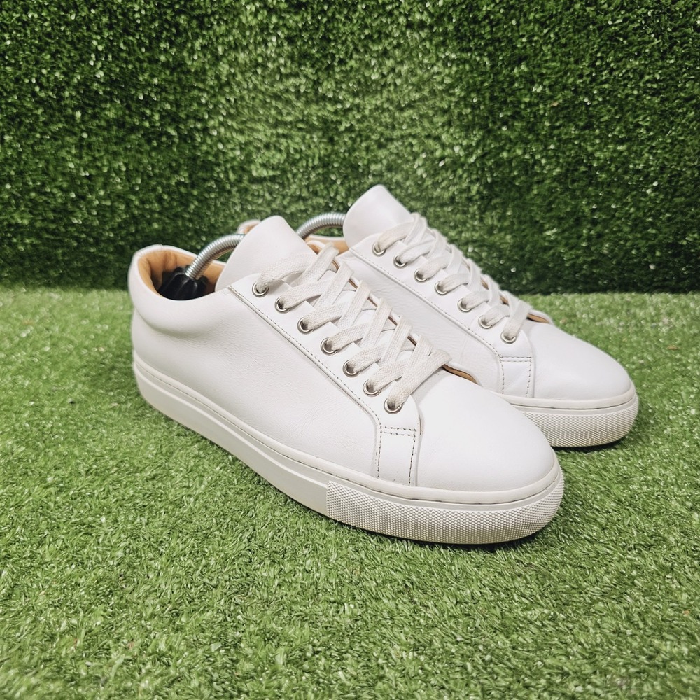 Thursday Boot Company Premier Low Top White Leather Sneakers Womens Size 8